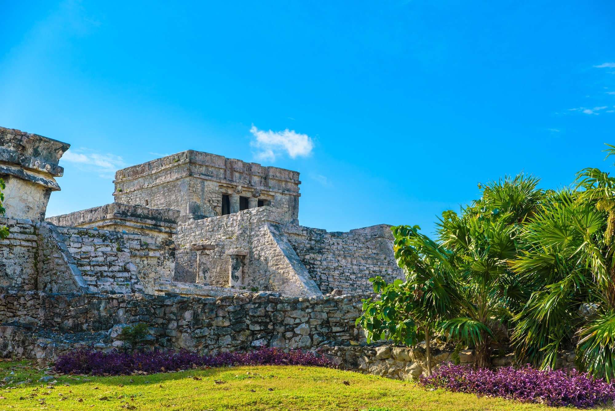 The Ultimate Tulum Travel Guide: Secrets of the Riviera Maya Unveiled 3 Temple ruins in Tulum of ancient mayan archeological site in Yucatan, Riviera Maya, Mexico2