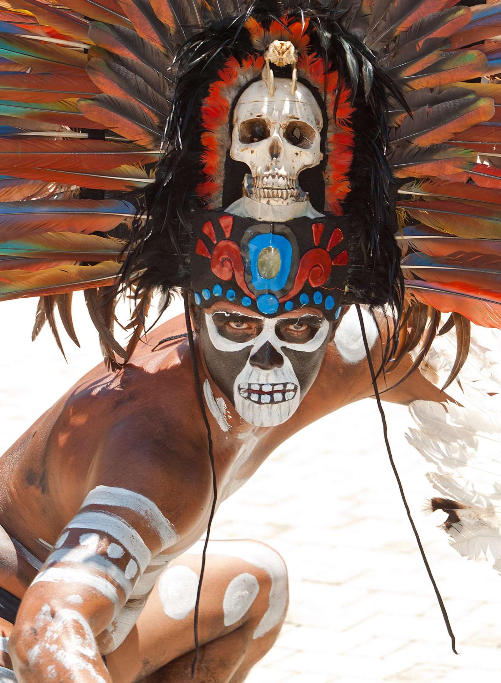 The Ultimate Tulum Travel Guide: Secrets of the Riviera Maya Unveiled 9 Traditional Mayan Warrior headress resize