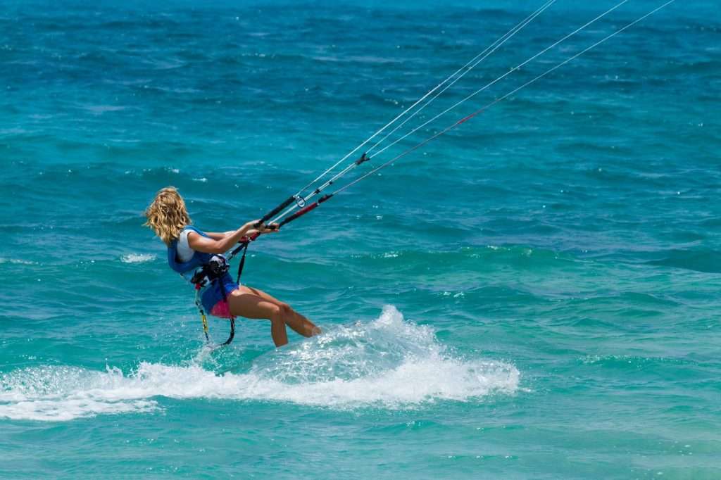 From Sea to Sky: Tulum’s Thrilling Adventure Activities 1 Kitesurfing min