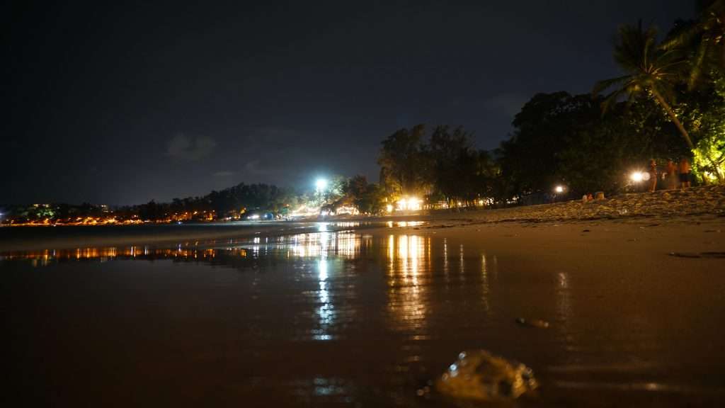 Tulum After Dark: A Guide to the Vibrant Nightlife 1 Night beach with lights in the distance