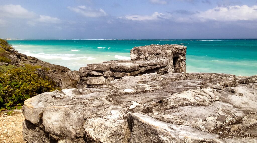 Ocean rocks Tulum