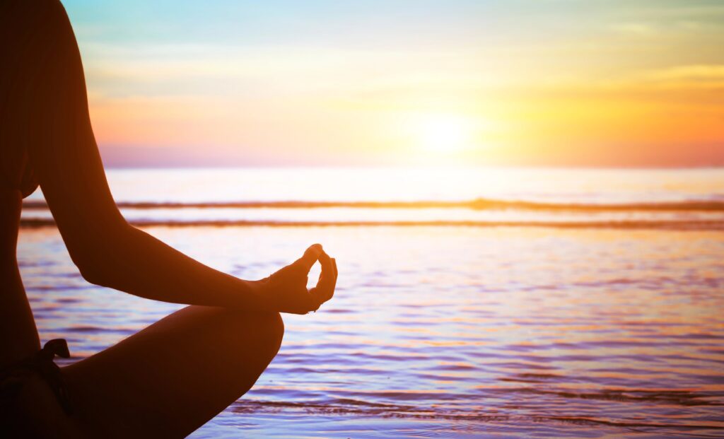 Sunrise Sunset Meditation on Beach